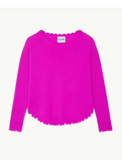 Pull Mela Pull cachemire femme col rond liquette