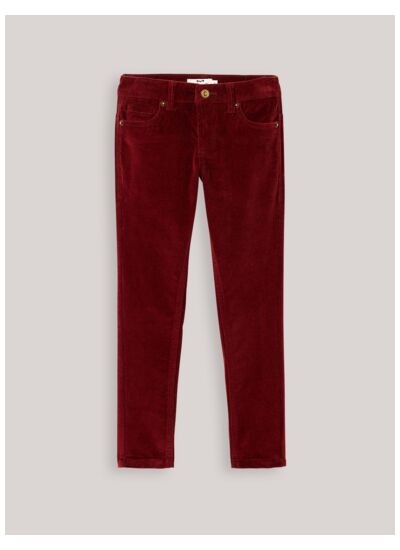 PANTALON slim velou