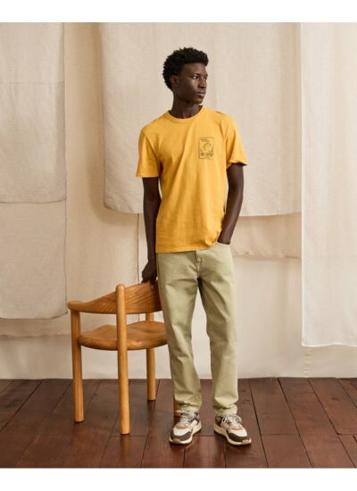 T-shirt ocre