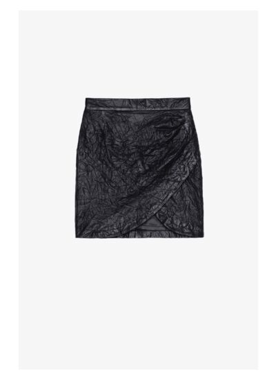 JULIPE CUIR FROISSE