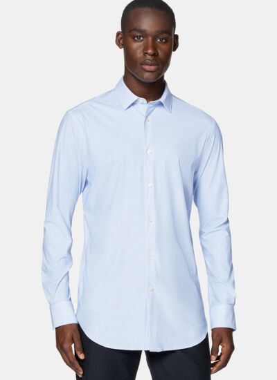 Boggi milano Chemise en nylon extensible slim fit
