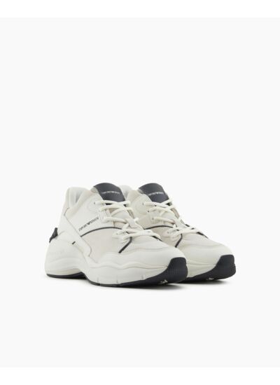 Snk tumb.a.lea+c.sue-blanc cassé+noir