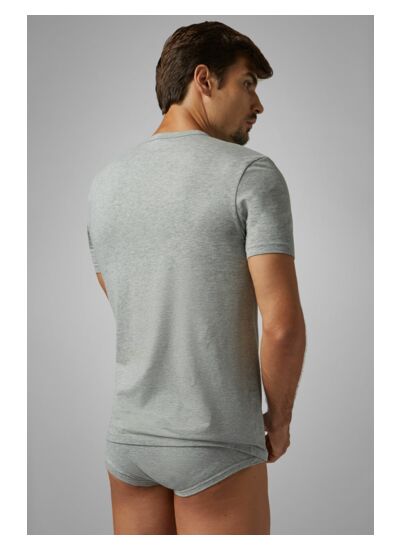 T-Shirt En Jersey De Coton Stretch