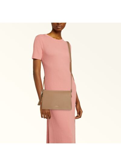 OFELIA M CROSSBODY W/ZIP - VITELLO KERIA+VITELLO SIDNEY