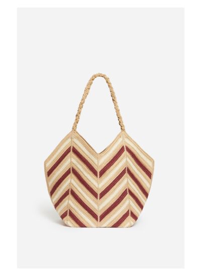 Panier Mutlicolore En Jute En viscose