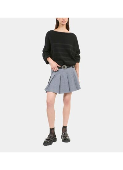 Pull En Laine Et Cachemire À Rayures Femme