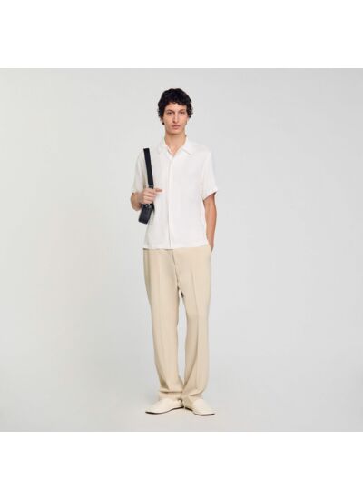 Chemise à col requin