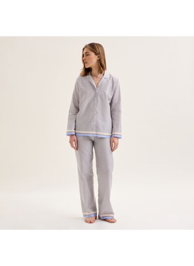 Laurence Tavernier - Pyjama col tailleur en satin, Gabi