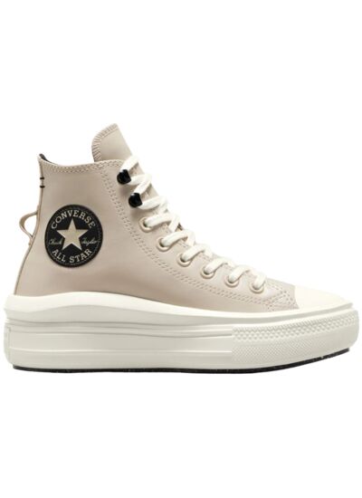 Chuck Taylor All Star Move Hi Beach Stone/Egret/Black