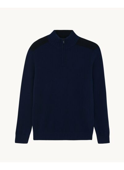Pull Theo bleu marine