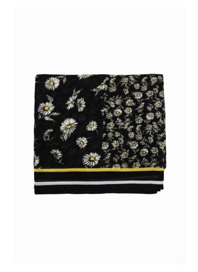 FOULARD MIXING FLOWER RECTANGLE