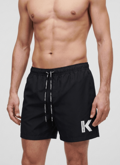 Karl Lagerfeld K logo swimshorts