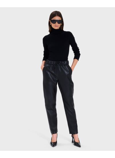 Pantalon Phuket Noir en cuir