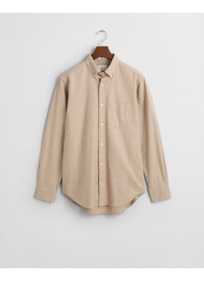 Regular Fit Flannel Melange Shirt