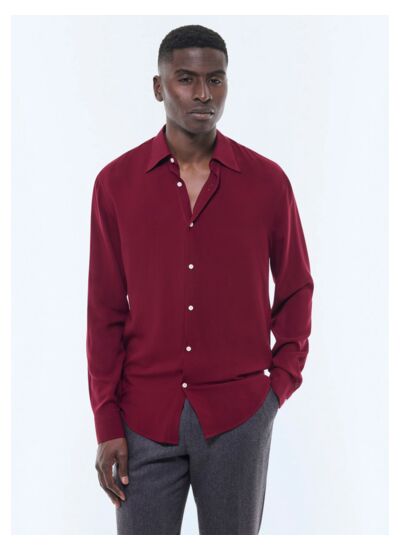 Chemise en viscose certifiée