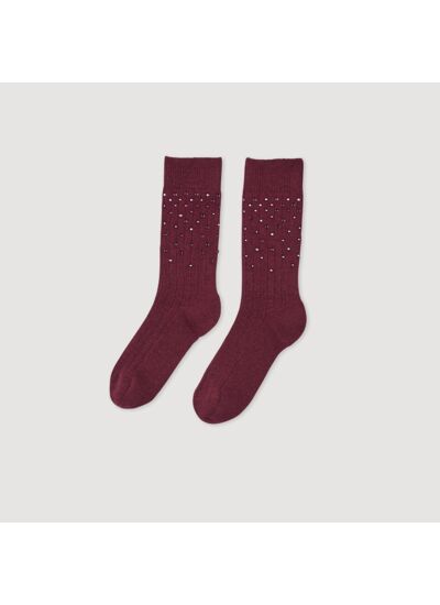 Chaussettes strassées