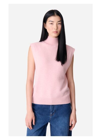 Pull Sans-Manches Delhi En 100% cachemire