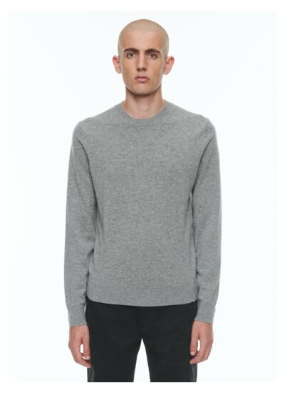 Pull col rond en cachemire