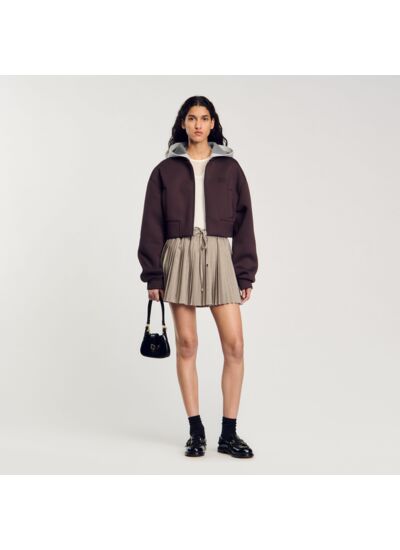 Sweatshirt à capuche amovible