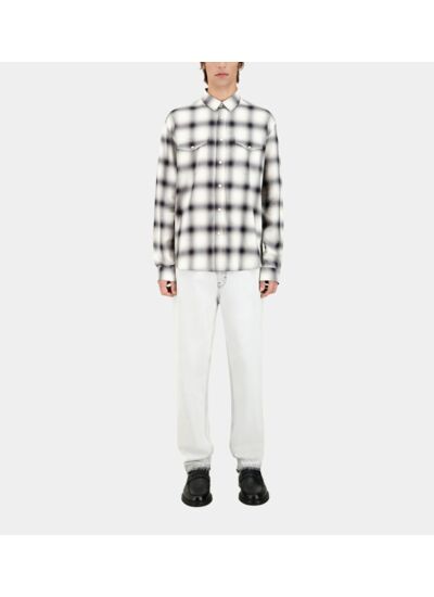 Chemise Manches Longues A Carreaux Homme