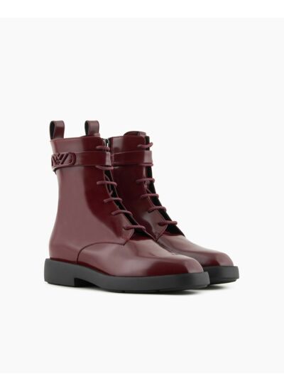 Bottine spazzolat-magenta