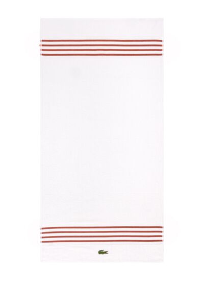 Lacoste - Serviette de bain en coton 420 g/m², L Courtline