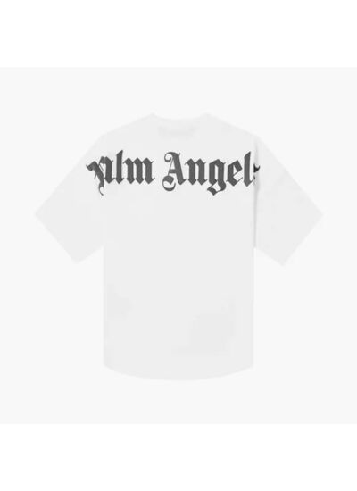 Palm Angels T-shirt Logo Blanc