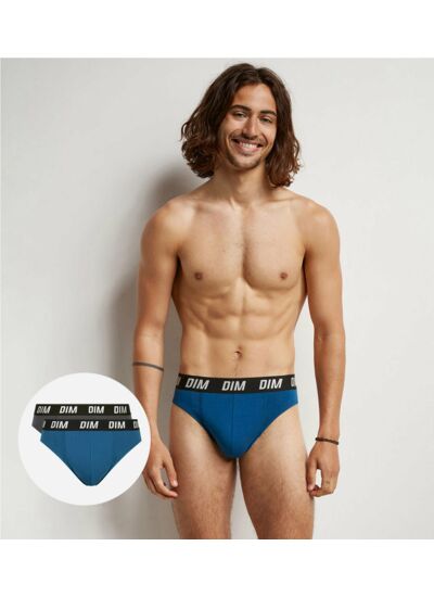 Lot de 2 slips homme à thermorégulation active Bleu Parme Regul Activ