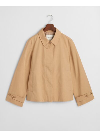 Short Cotton Car Coat