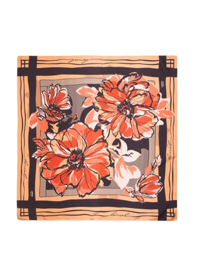 Motif Fleurs d'Automne - Carré - Grand modèle