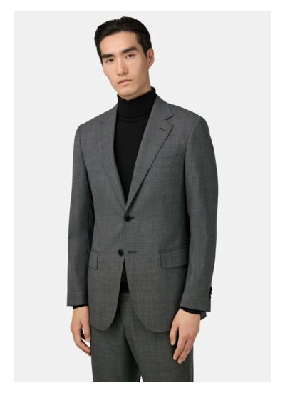 Costume Pied-De-Poule En Laine