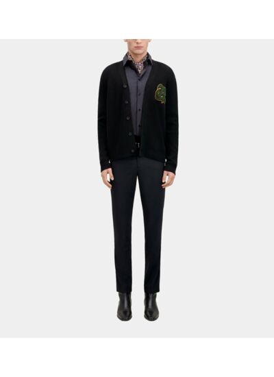 Cardigan Avec Patch Logo Homme