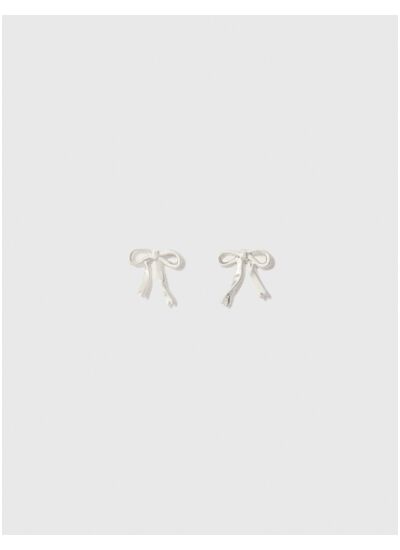 Petites boucles d'oreilles nœud