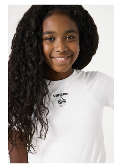 Girls T-shirt White