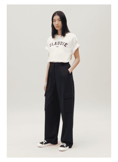 Pantalon cargo marine