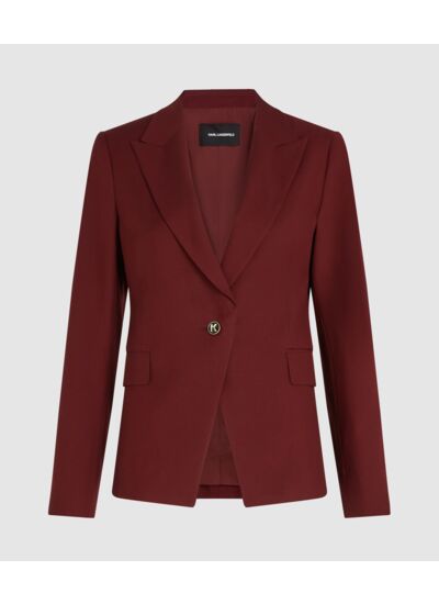 K BUTTON FITTED BLAZER