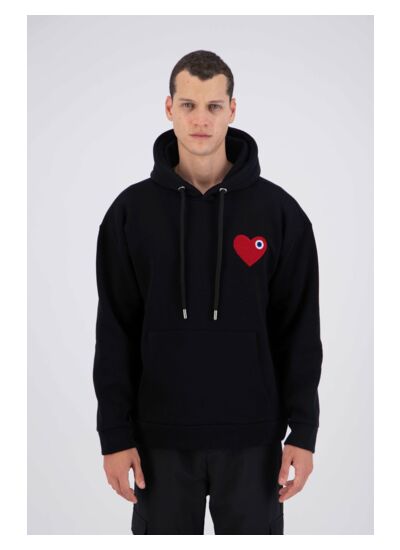 HOODIE COEUR CHIC