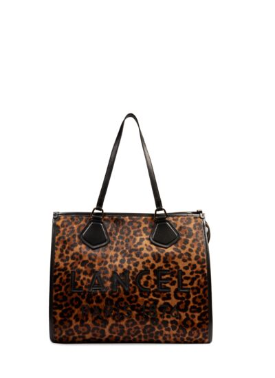 Lancel Tote - Sac Cabas Zippe L - Multico Noir