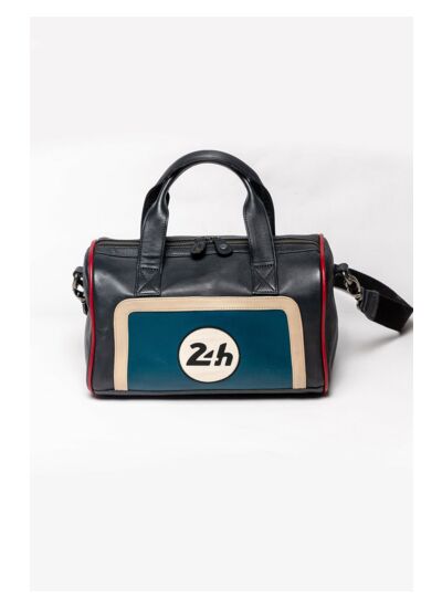 Sac Cuir 24H Le Mans femme Joey navy.ocean blue