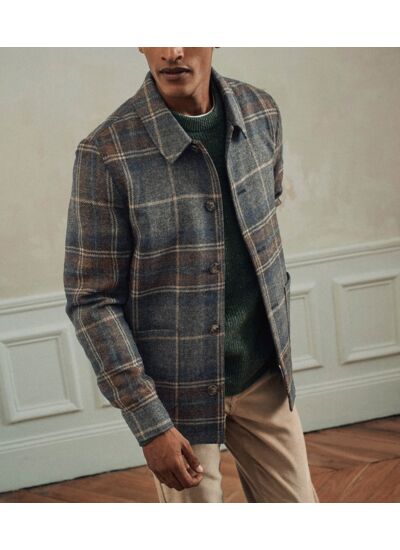 Blouson Mathew Grey/Rouille