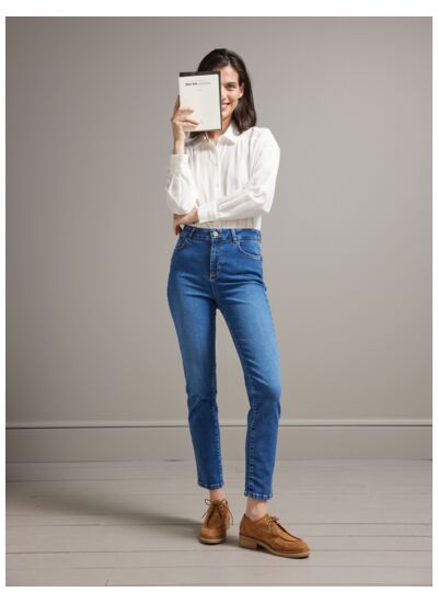 PANTALON SLIM DENIM STONE