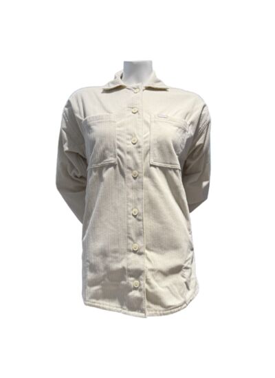 Coral River fs Corduroy Shirt Beige