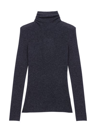 Pull en laine et soie