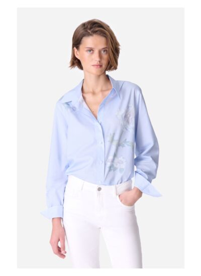 Chemise Dorothée En Coton & Élasthanne