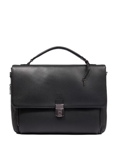 COME DE LANCEL - SERVIETTE EXTENSIBLE 15’6 - Noir