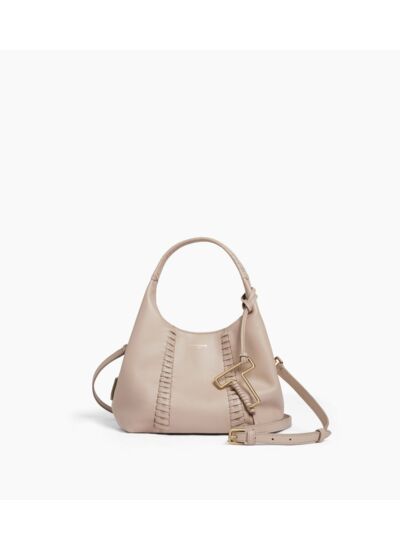 Petit sac à main Juliette en cuir lisse lacé