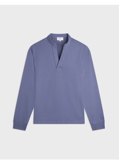 T-shirt Charles en coton bleu