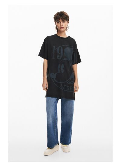 Robe courte à manches courtes Mickey