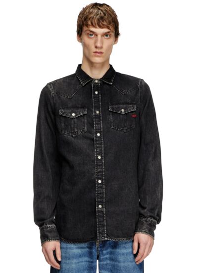 Diesel Surchemise en denim Tencel