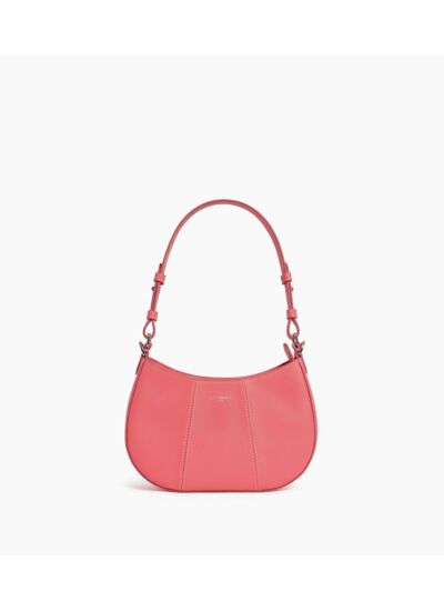 Petit sac demi-lune Juliette en cuir grainé